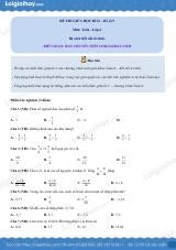 Đề thi giữa kì 2 Toán 6 Kết nối tri thức - Đề số 9